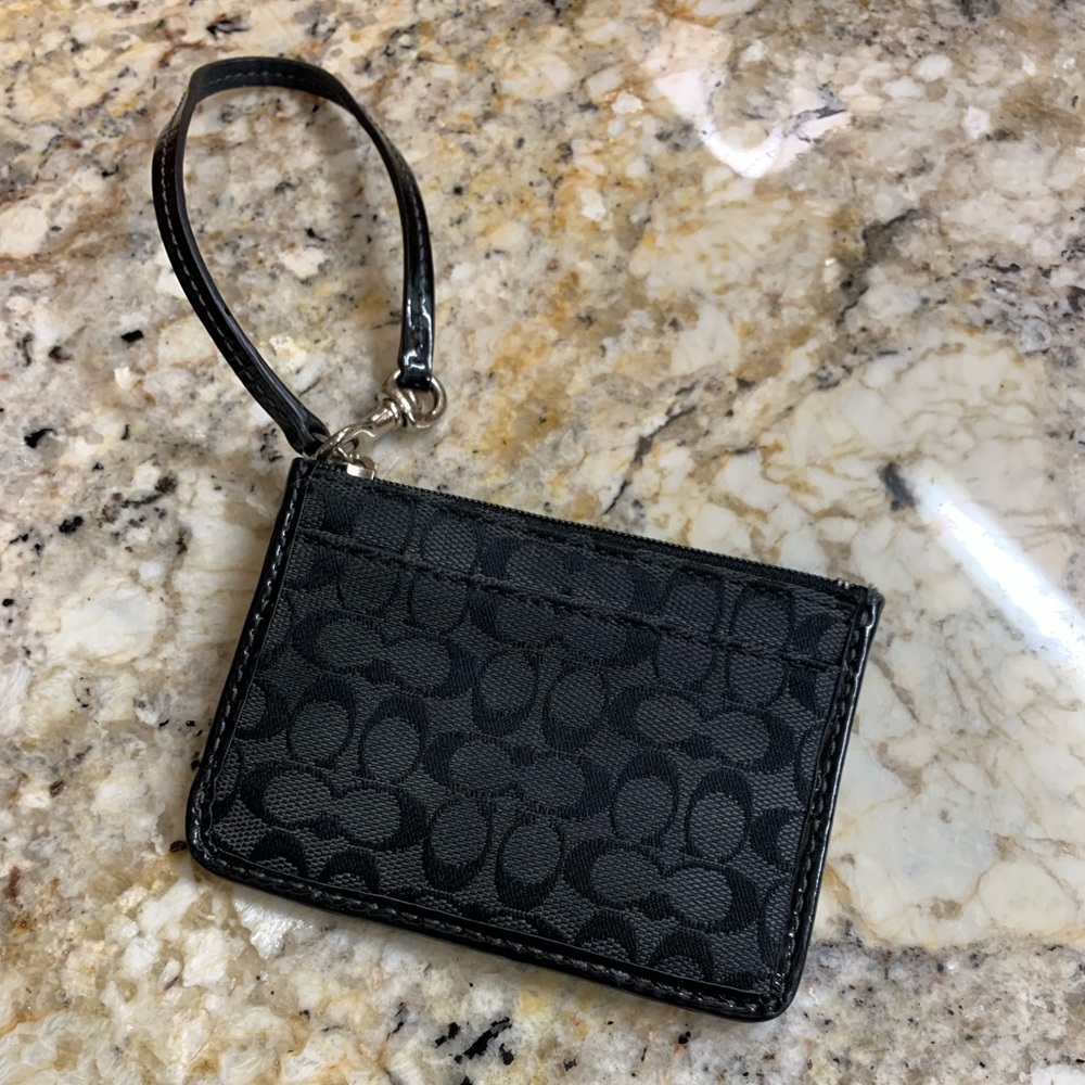 Coach wallet/keychain/wristlet